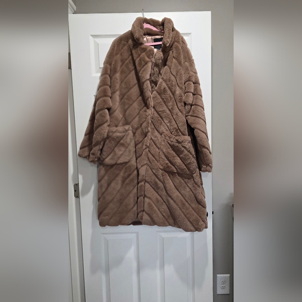Forever 21 Brown Teddy Jacket